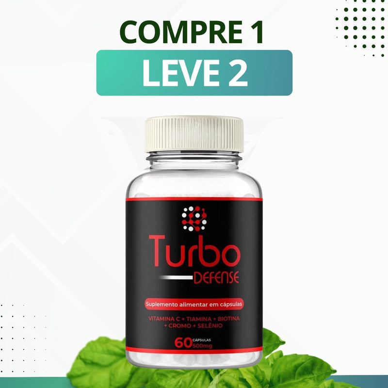 Turbo Defense – Suplemento Natural - Promoção Exclusiva + Frete Grátis