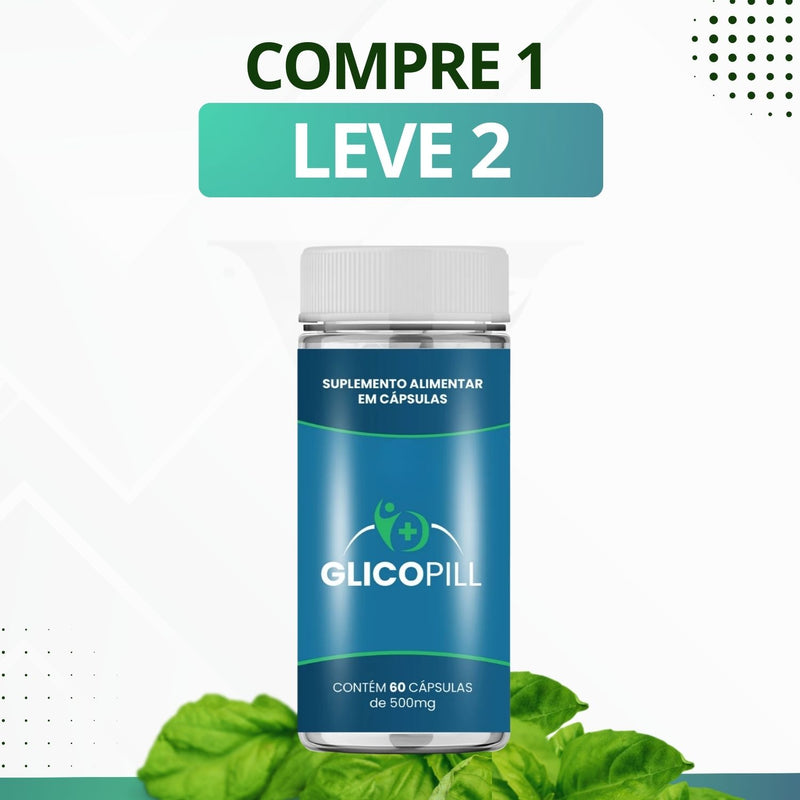 Glicopill - Suplemento Alimentar - Promoção Exclusiva + Frete Grátis