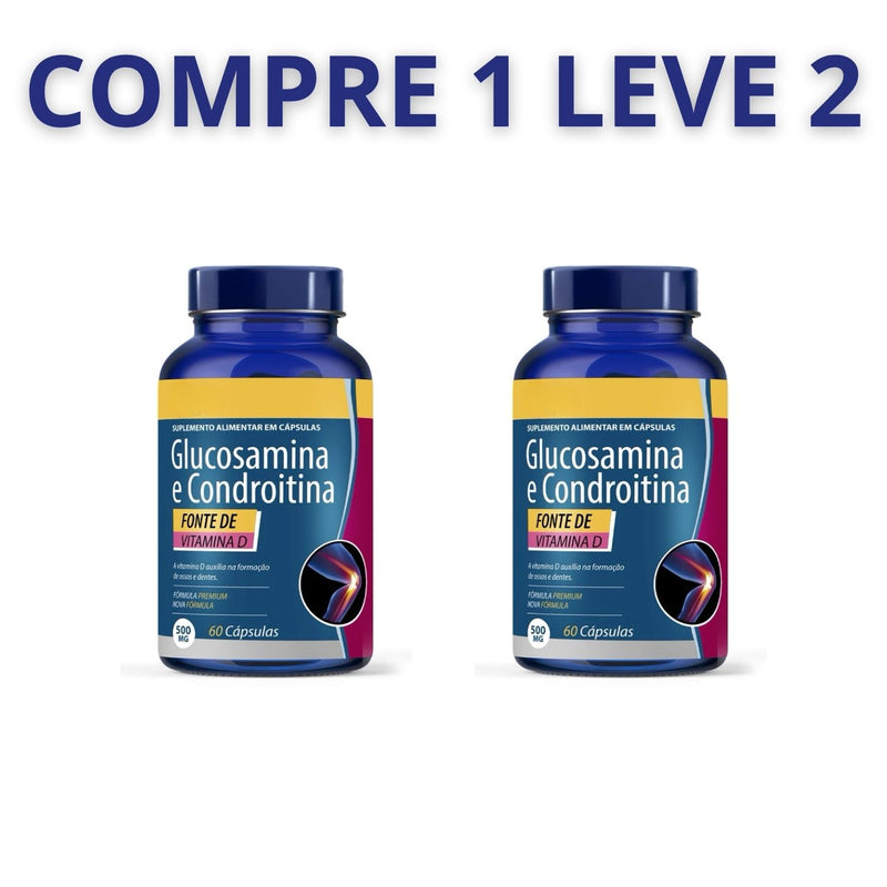 Glucosamina e Condroitina – Articulações Fortes e Saudáveis + Frete Grátis