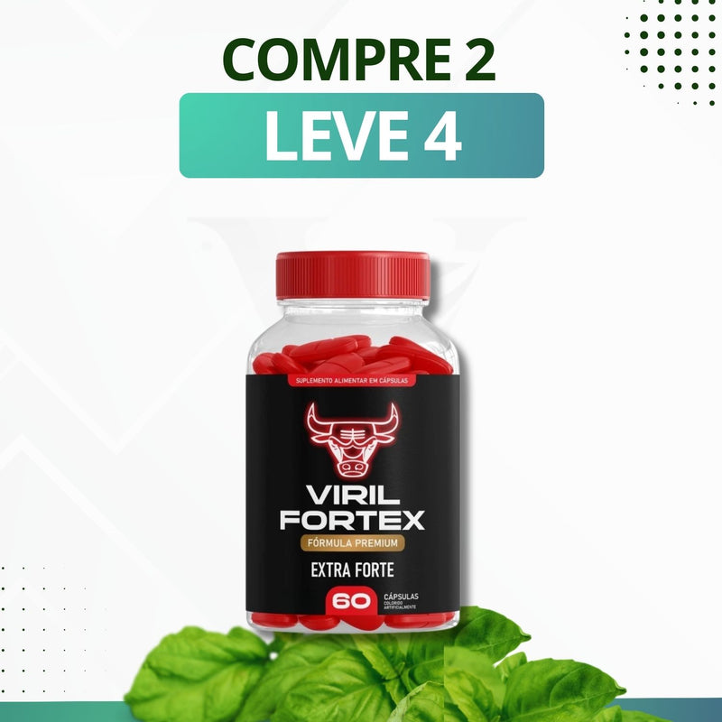 Viril Fortex - Suplemento Natural - Promoção Exclusiva + Frete Grátis
