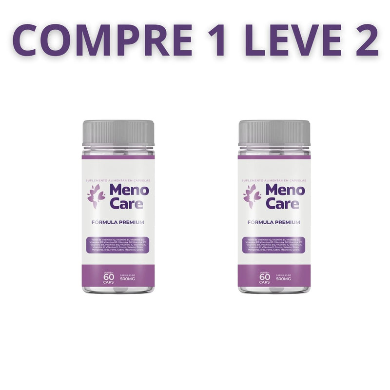 Meno Care – O Alívio Natural Contra Ondas de Calor, Irritação e Menopausa + Frete Grátis