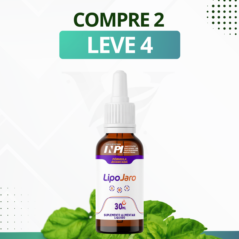 LIPO JARO - Suplemento Alimentar - Promoção Exclusiva + Frete Grátis