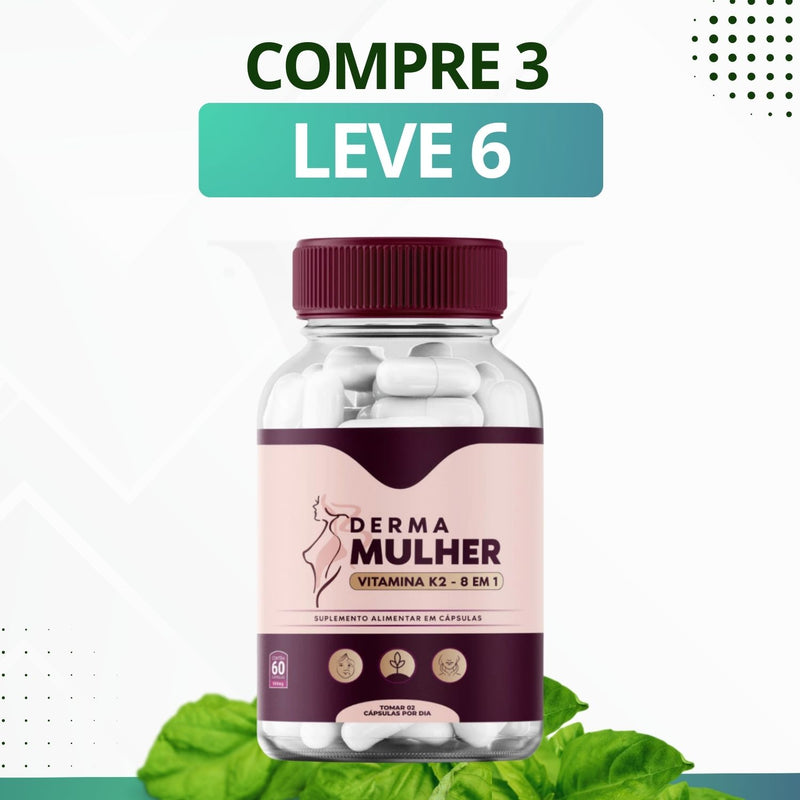 Derma Mulher – Suplemento Natural - Promoção Exclusiva + Frete Grátis