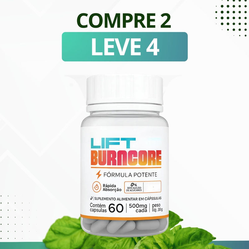 Lift Burncore - Suplemento Alimentar - Promoção Exclusiva + Frete Grátis