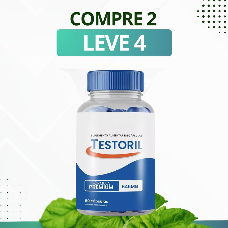 Testoril - Suplemento Alimentar - Promoção Exclusiva + Frete Grátis