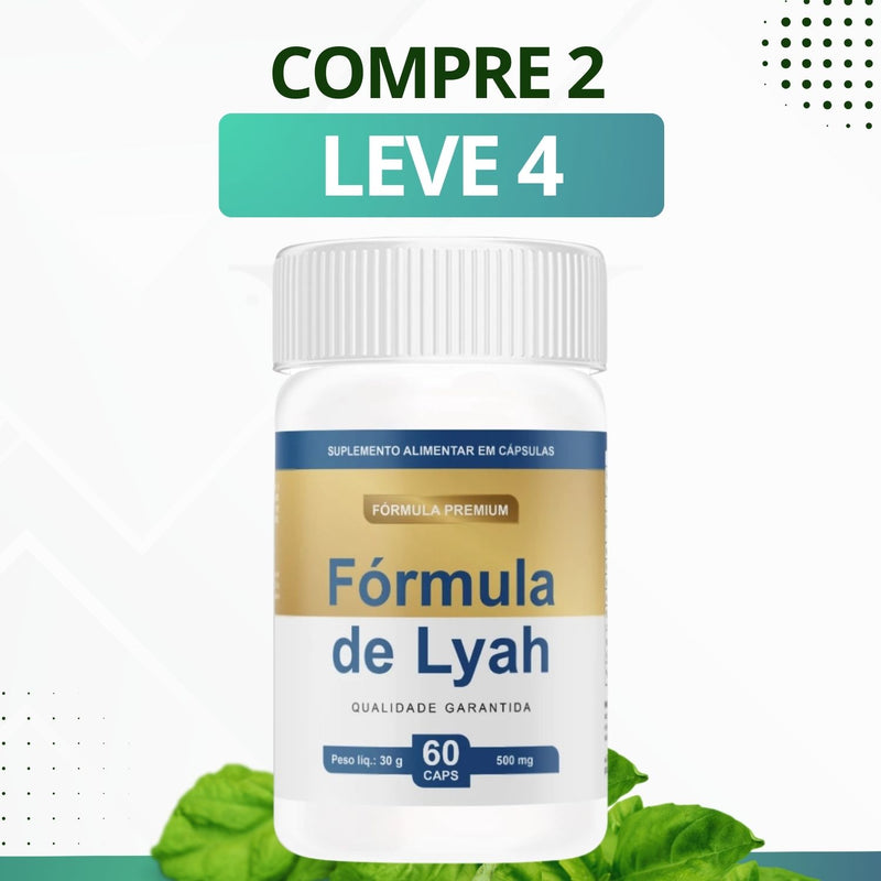 Formula de Lyah - Suplemento Alimentar - Promoção Exclusiva + Frete Grátis