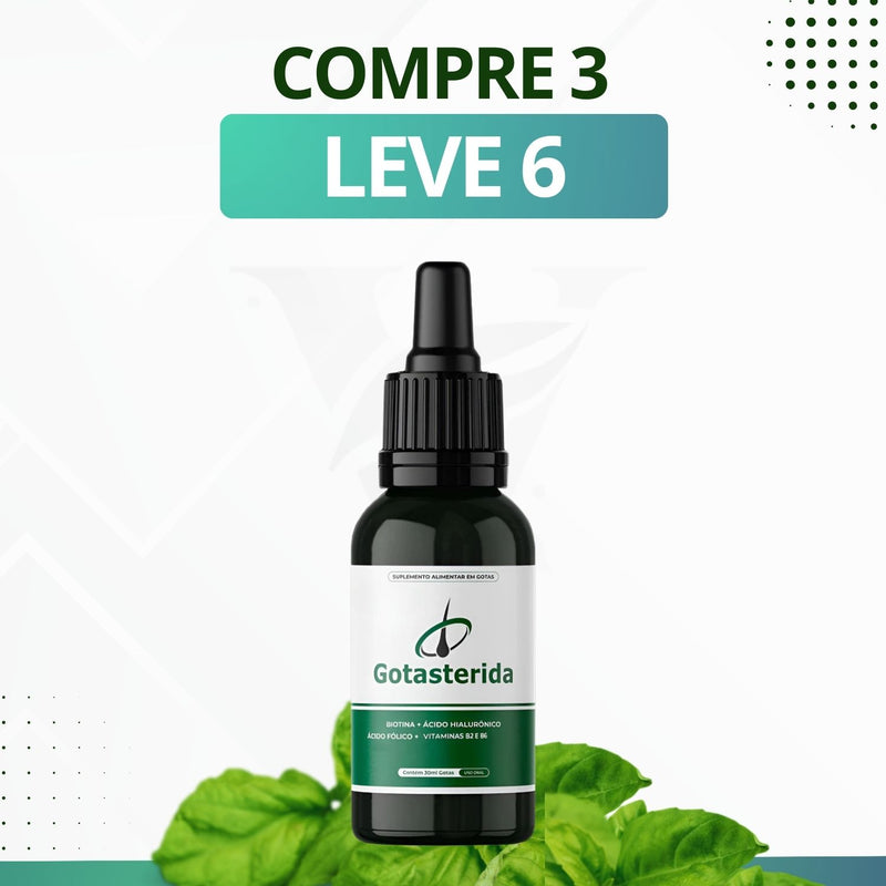 Gotasterida - Suplemento Alimentar - Promoção Exclusiva + Frete Grátis