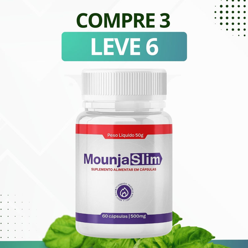 Mounja Slim - Suplemento Alimentar  - Promoção Exclusiva + Frete Grátis