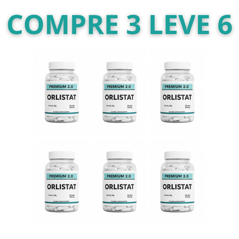 Orlistat - O Segredo Para Reduzir Gordura Corporal Com Segurança + Frete Grátis