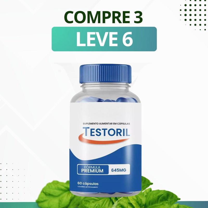 Testoril - Suplemento Alimentar - Promoção Exclusiva + Frete Grátis