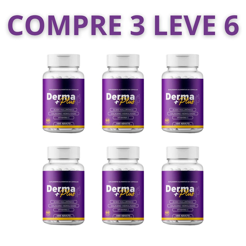 Dermaplus – Pele Radiante, Jovem e Bem Cuidada + Frete Grátis