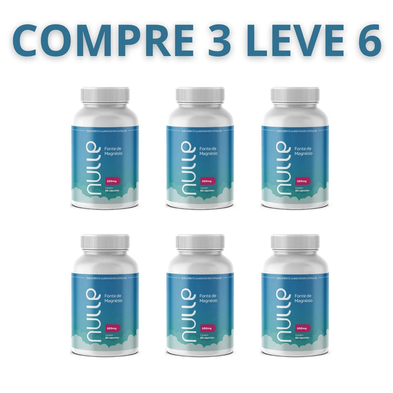 Nulle Magnésio – O Aliado Para Mais Energia, Disposição e Bem-Estar + Frete Grátis