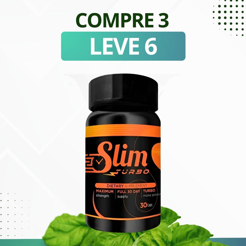 Slim Turbo - Suplemento Alimentar - Promoção Exclusiva + Frete Grátis