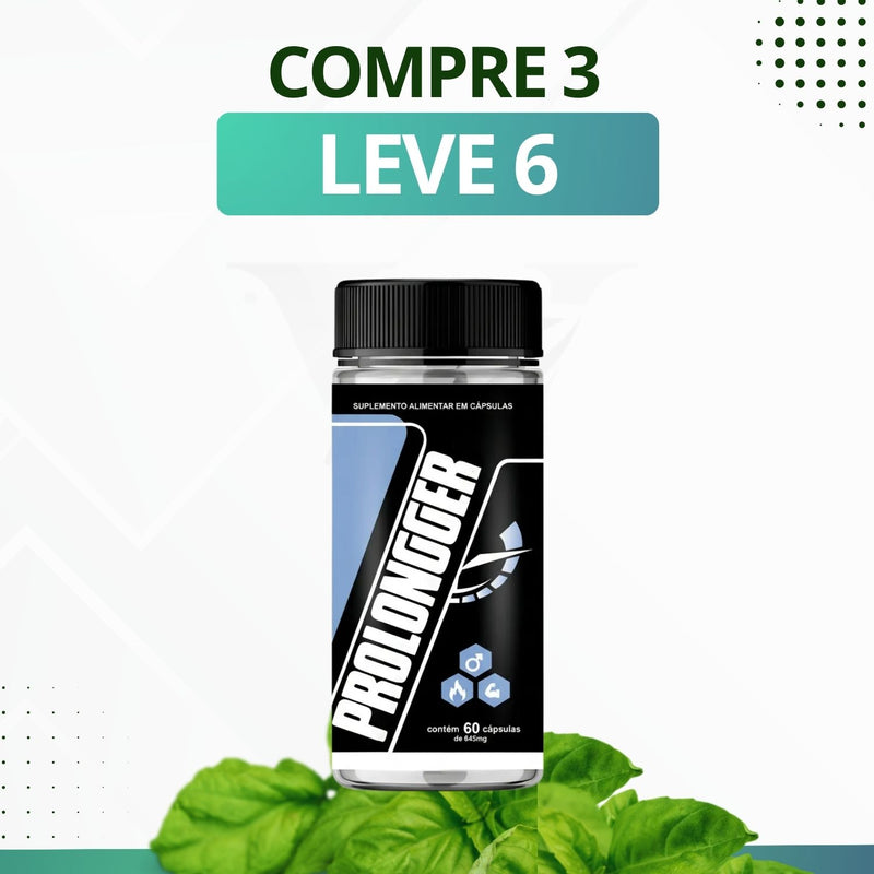 Prolongger - Suplemento Alimentar - Promoção Exclusiva + Frete Grátis