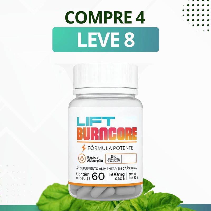 Lift Burncore - Suplemento Alimentar - Promoção Exclusiva + Frete Grátis