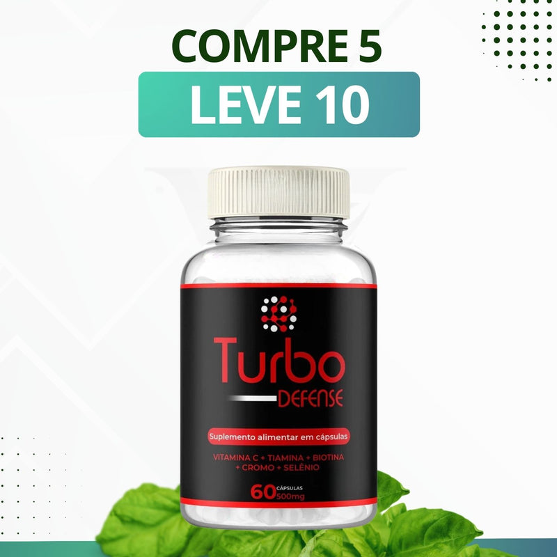 Turbo Defense – Suplemento Natural - Promoção Exclusiva + Frete Grátis