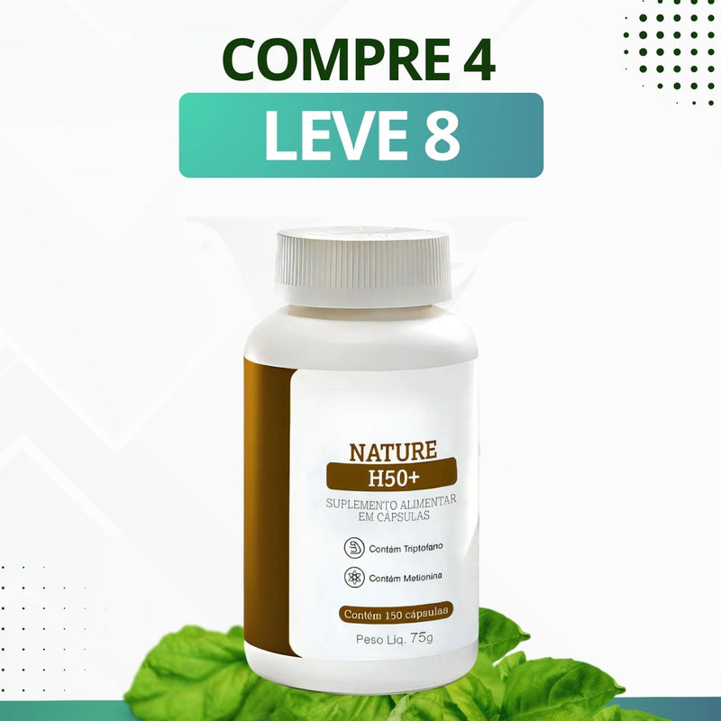 Nature H50+ - Suplemento Alimentar - Promoção Exclusiva + Frete Grátis