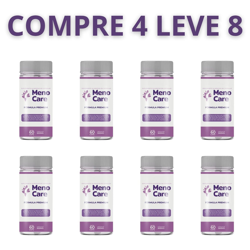 Meno Care – O Alívio Natural Contra Ondas de Calor, Irritação e Menopausa + Frete Grátis