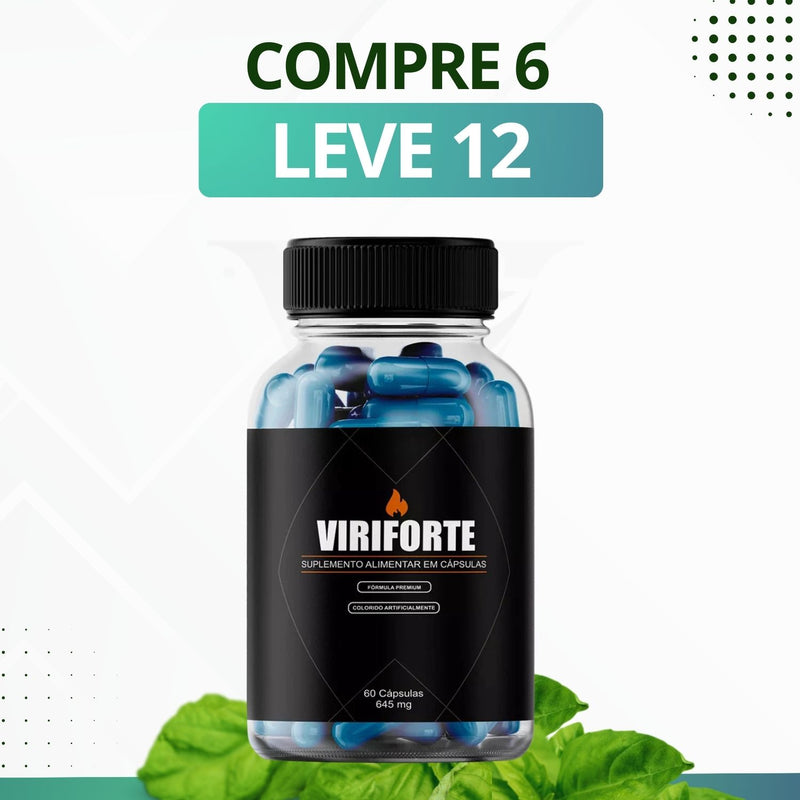 Viriforte – Suplemento Natural - Promoção Exclusiva + Frete Grátis
