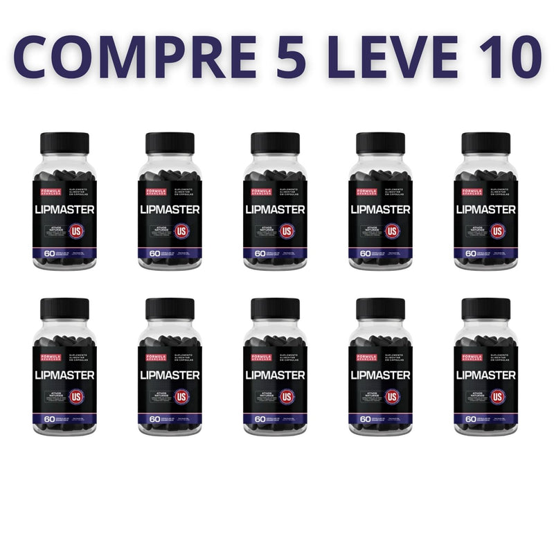 LIPMASTER – Reduzir Medidas e Eliminar Gordura Corporal + Frete Grátis