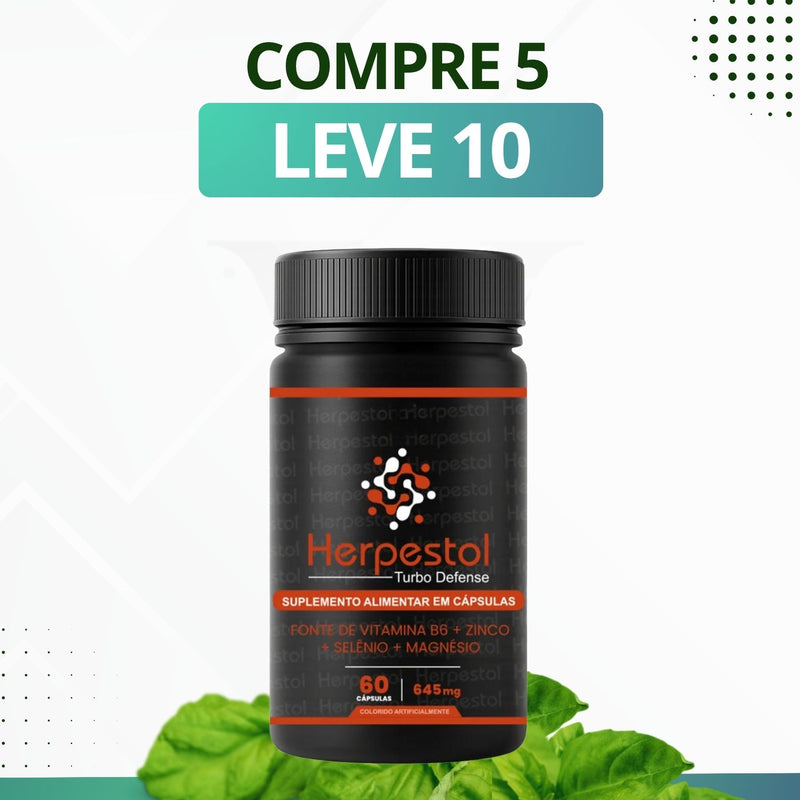 Herpestol - Suplemento Alimentar - Promoção Exclusiva + Frete Grátis