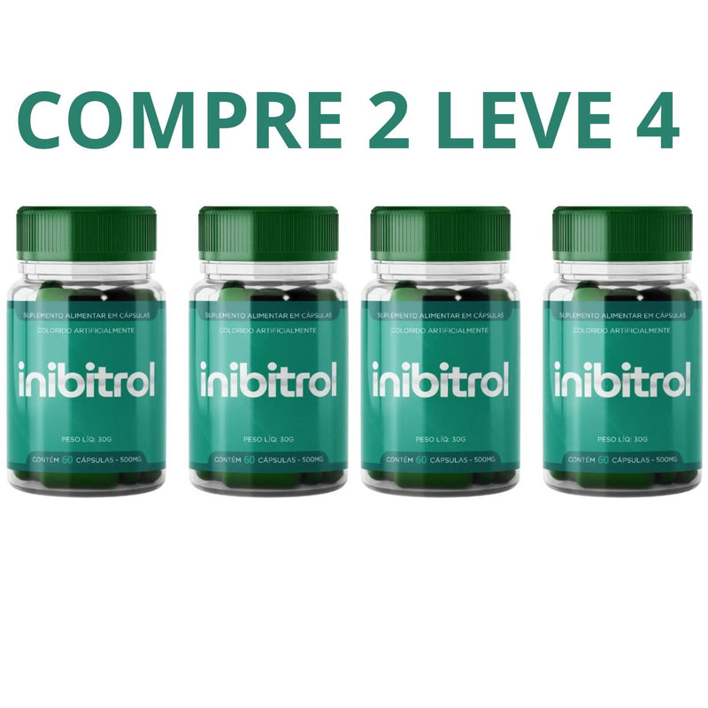Inibitrol 60 Cápsulas - O Segredo Natural para Controlar a Fome + Frete Grátis