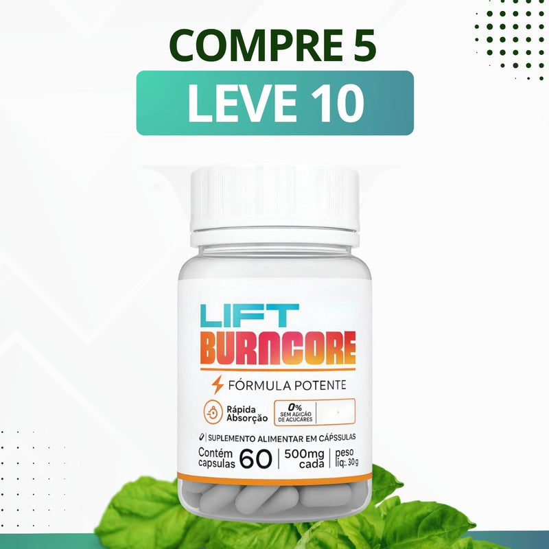 Lift Burncore - Suplemento Alimentar - Promoção Exclusiva + Frete Grátis