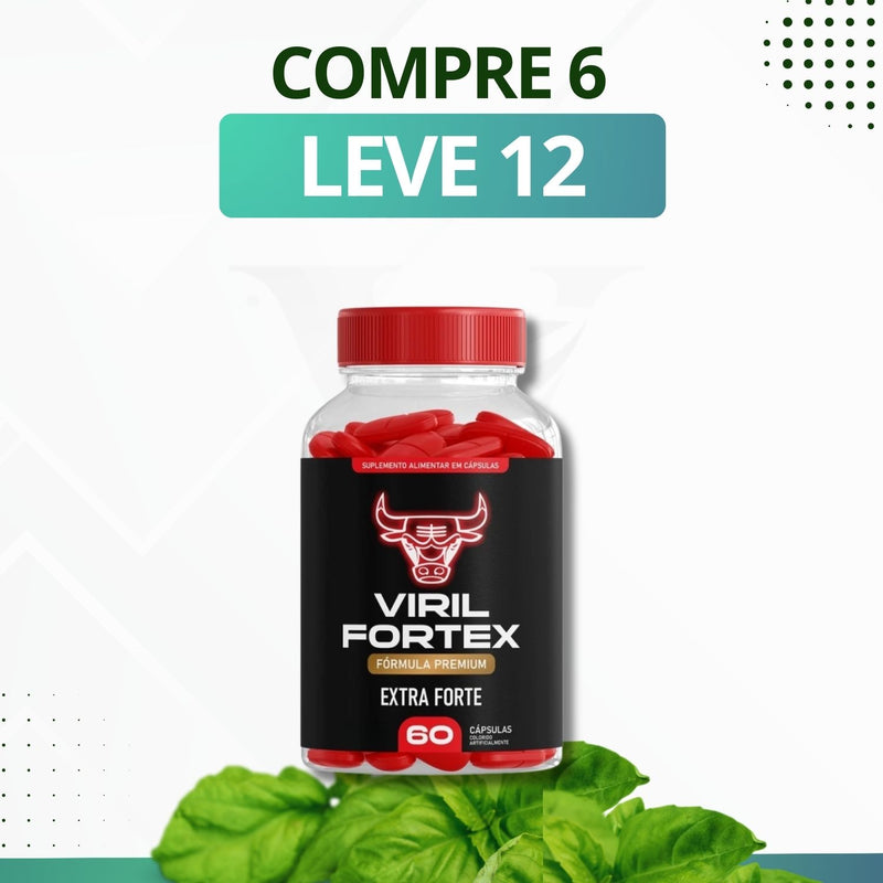 Viril Fortex - Suplemento Natural - Promoção Exclusiva + Frete Grátis
