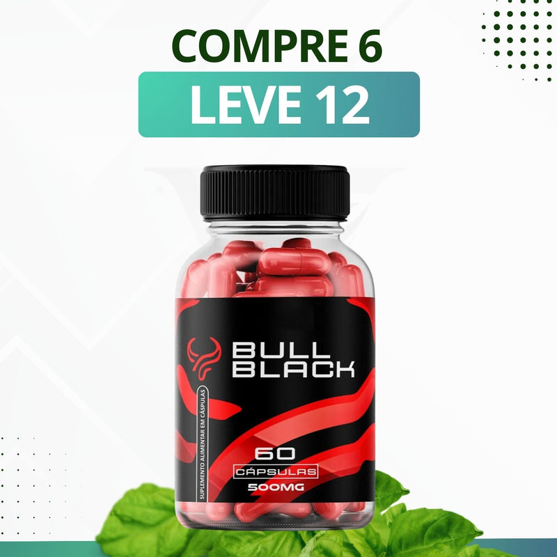 Bull Black - Suplemento Alimentar - Promoção Exclusiva + Frete Grátis