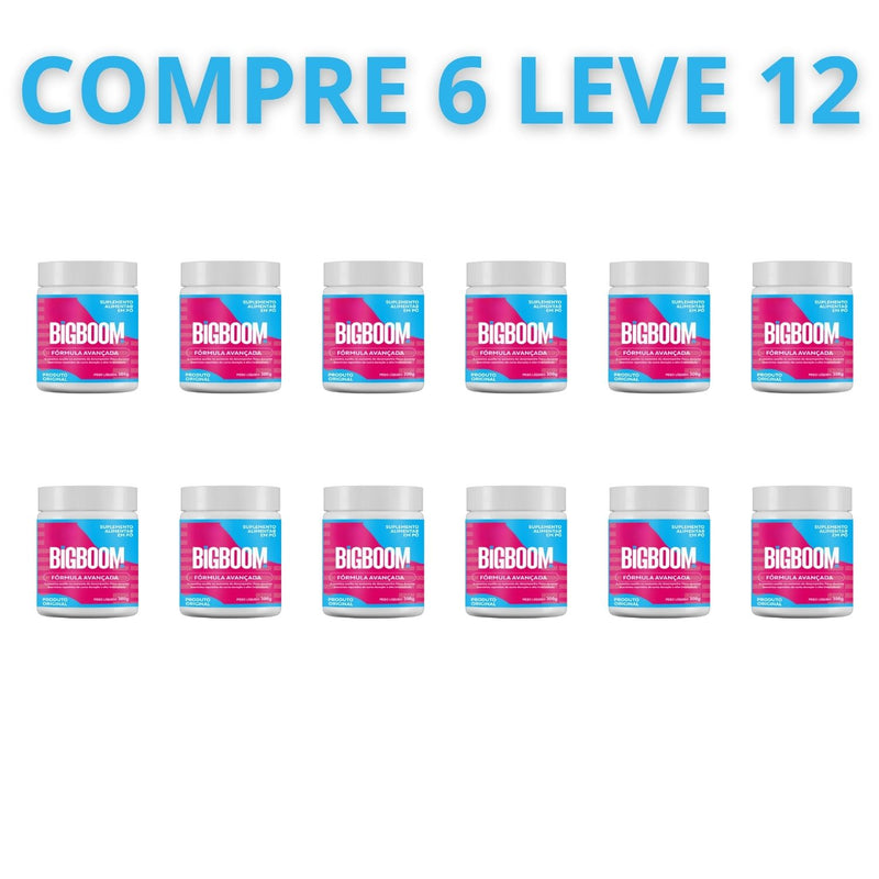 BigBoom – Mais Força, Energia e Performance nos Treinos + Frete Grátis