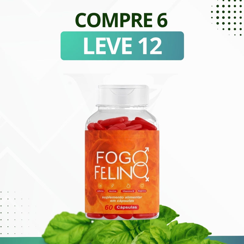 Fogo Felino - Suplemento Alimentar - Promoção Exclusiva + Frete Grátis