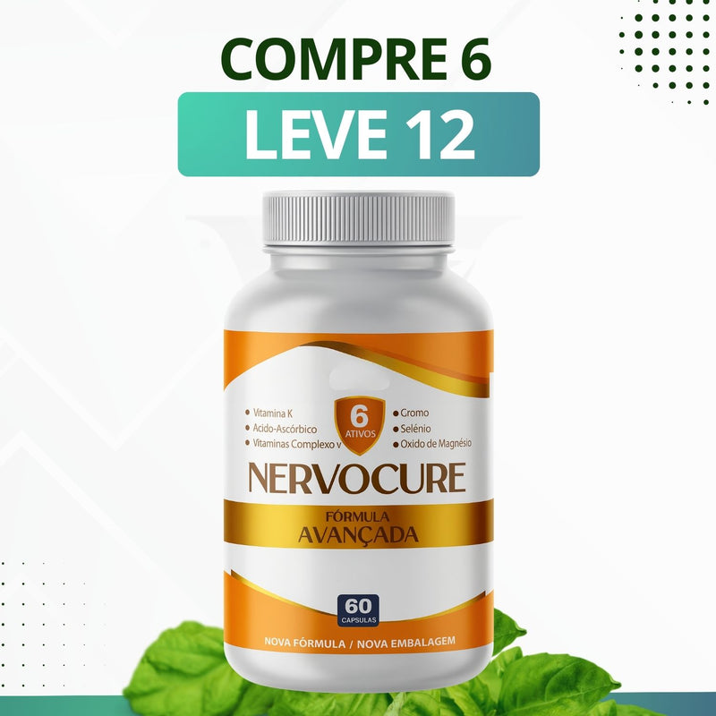 Nervocure - Suplemento Alimentar - Promoção Exclusiva + Frete Grátis