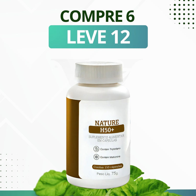 Nature H50+ - Suplemento Alimentar - Promoção Exclusiva + Frete Grátis