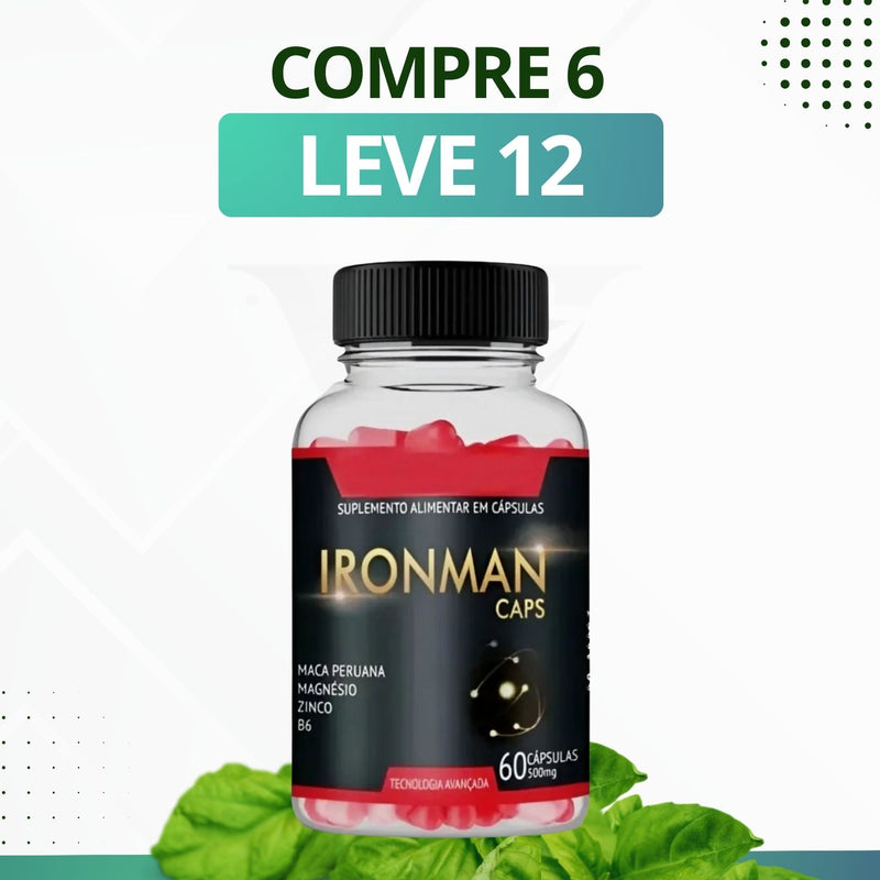 Ironman Caps - Suplemento Alimentar - Promoção Exclusiva + Frete Grátis