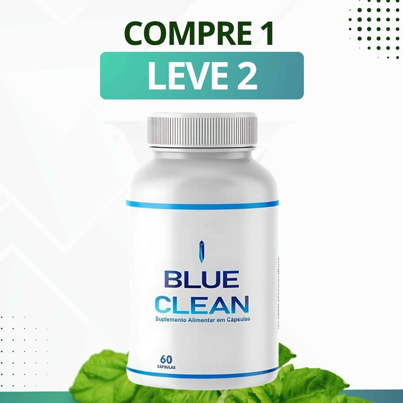 Blue Clean 60 Cápsulas - Suplemento Natural + Frete Grátis