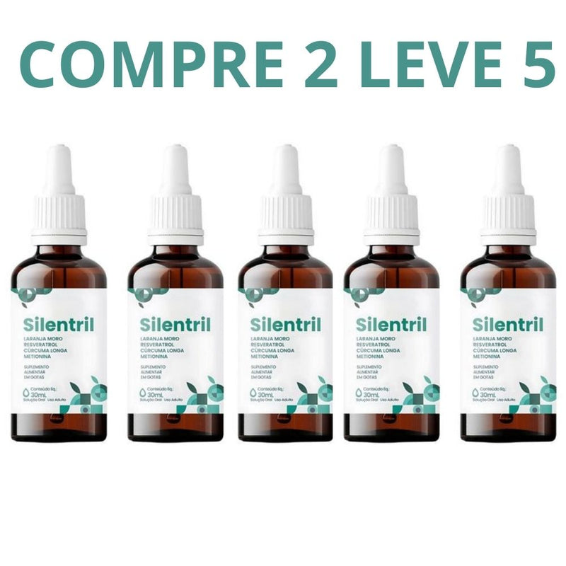 Silentril 30ml - Conforto Auditivo Que Você Merece + Frete Grátis