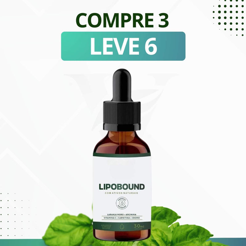 Lipobound 30ml - Suplemento Alimentar - Promoção Exclusiva + Frete Grátis