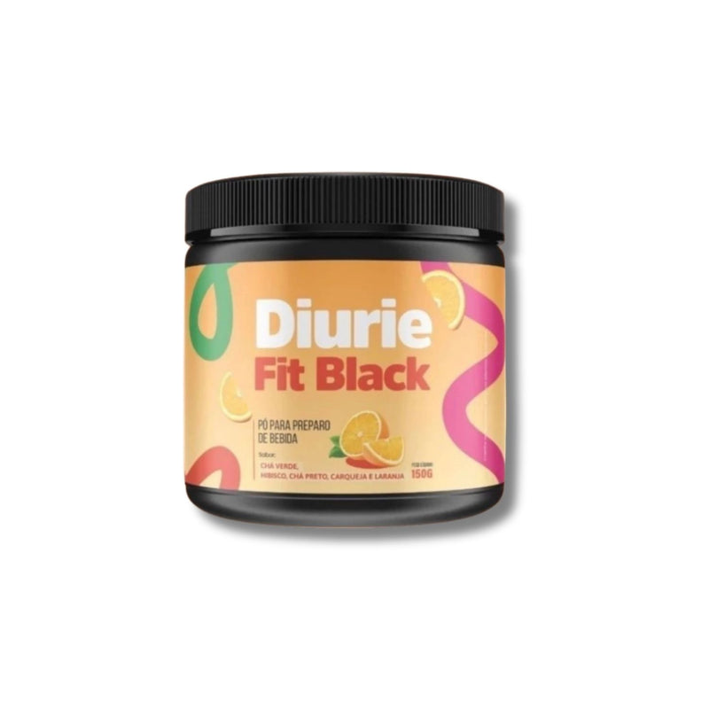 DiurieFit Black 150g: Seu Aliado Contra Inchaço, Retenção e Toxinas + Frete Grátis
