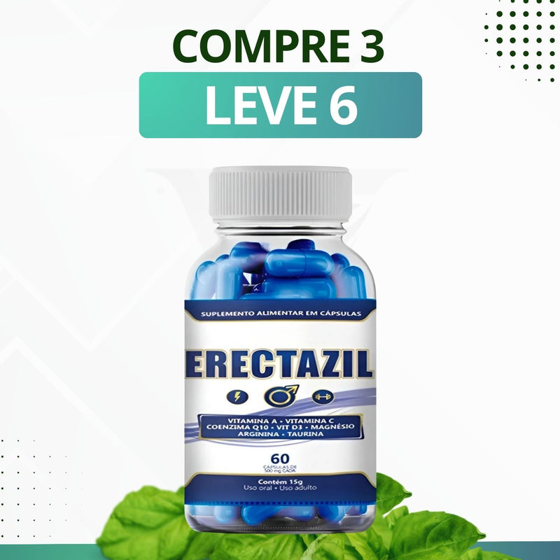 Erectazil - Suplemento Alimentar - Promoção Exclusiva + Frete Grátis