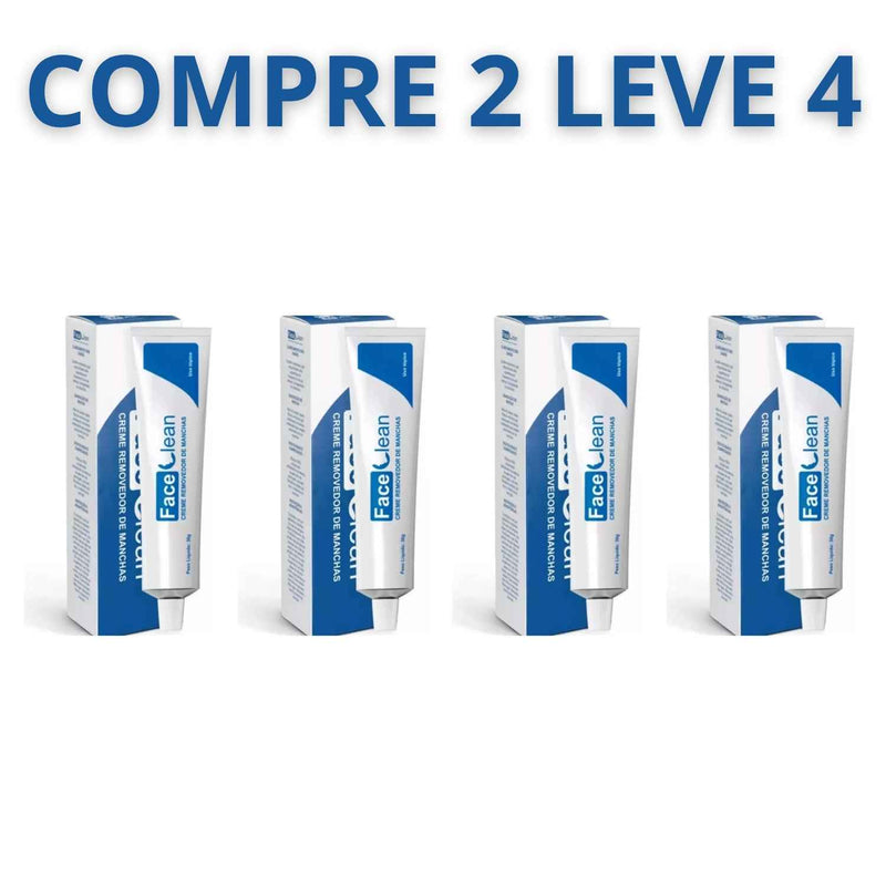 Face Clean: Auxiliar Natural no Clareamento da Pele e Melasma + Frete Grátis