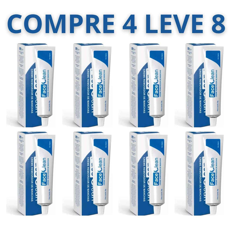 Face Clean: Auxiliar Natural no Clareamento da Pele e Melasma + Frete Grátis