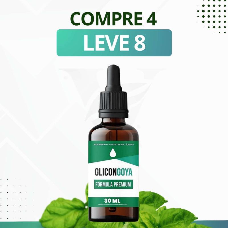 Glicongoya 30ml - Aliado Para o Controle Glicêmico - Promoção Exclusiva + Frete Grátis