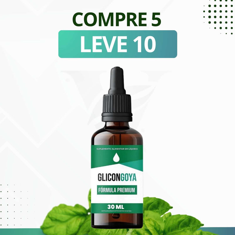Glicongoya 30ml - Aliado Para o Controle Glicêmico - Promoção Exclusiva + Frete Grátis