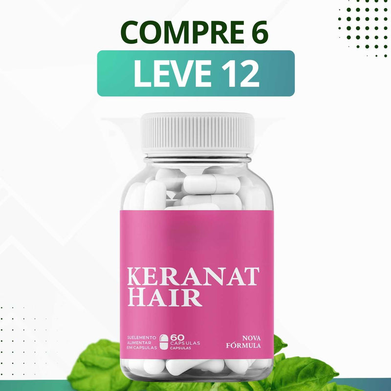 Keranat Hair - Suplemento Alimentar - Promoção Exclusiva + Frete Grátis