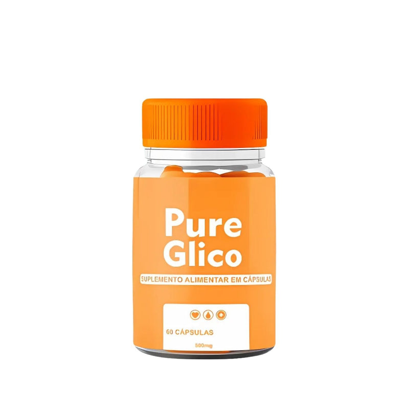 Pure Glico 60 Cápsulas - Controle De Glicose e Diabetes + Frete Grátis