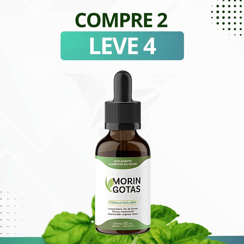 Morin Gotas - Suplemento Alimentar - Promoção Exclusiva + Frete Grátis