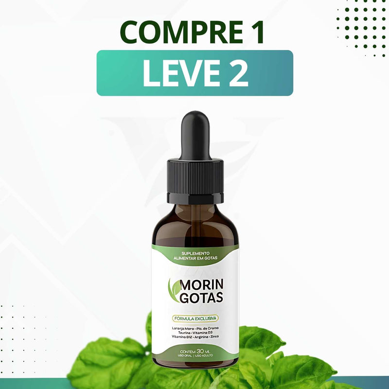 Morin Gotas - Suplemento Alimentar - Promoção Exclusiva + Frete Grátis