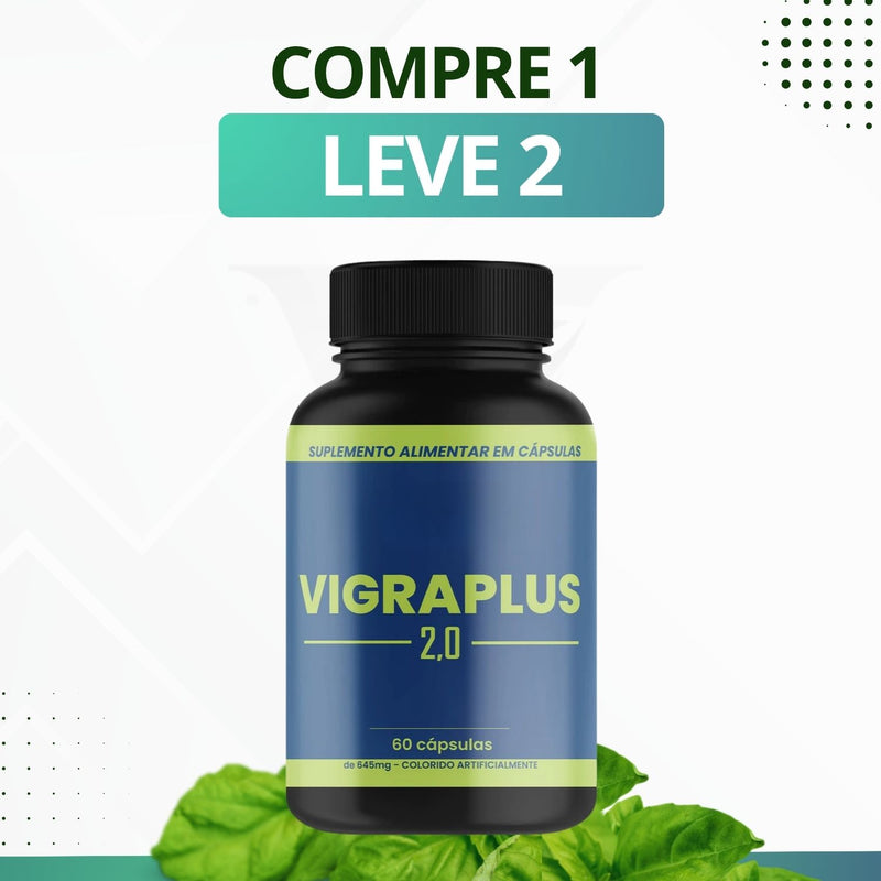 Vigra Plus - Suplemento Alimentar - Promoção Exclusiva + Frete Grátis
