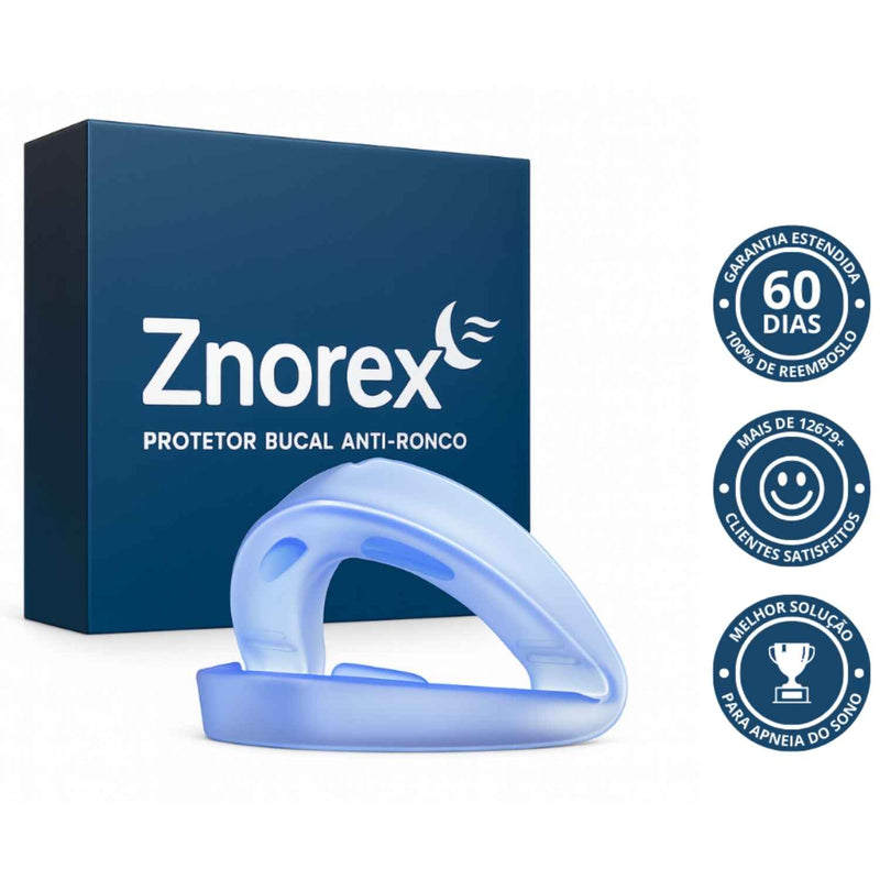 Znorex Protetor Bocal Anti-Ronco + Frete Grátis