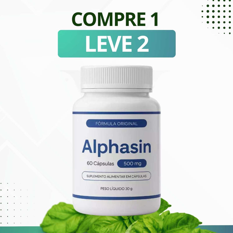 Alphasin – Suplemento Alimentar - Promoção Exclusiva+ Frete Grátis